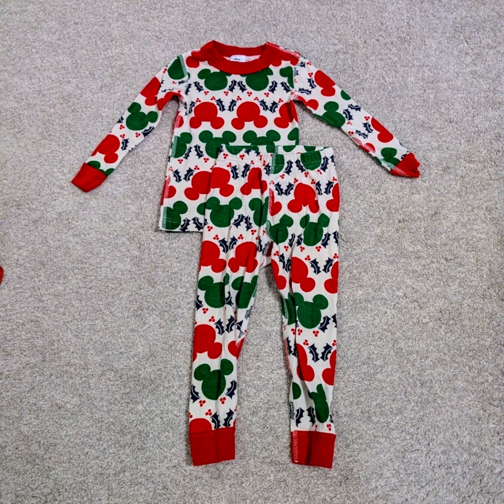 Hanna Andersson Disney Christmas Jammies, Size 3T